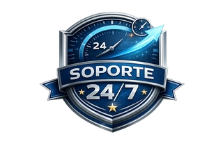 Badge soporte 24/7 VMS Energy