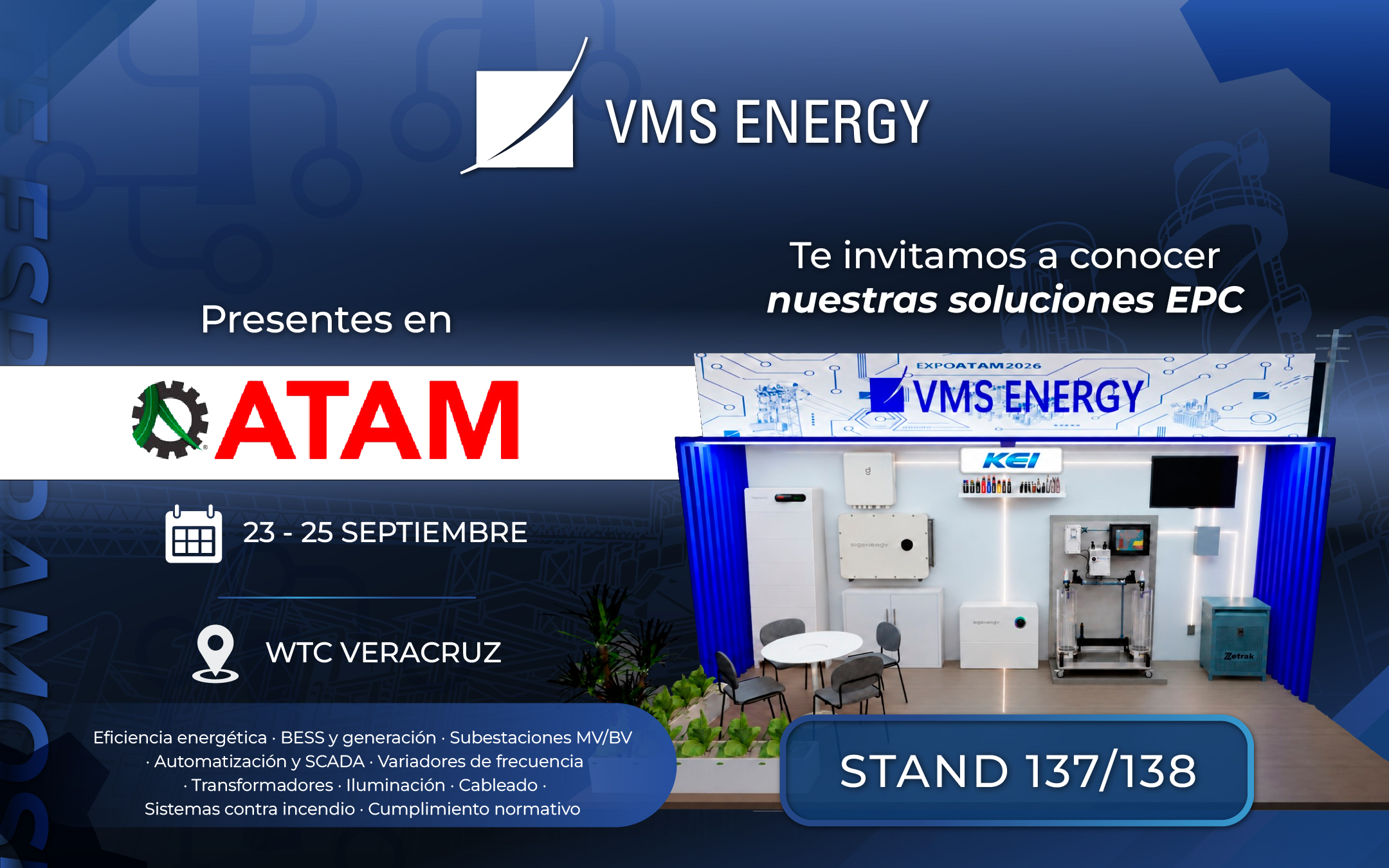 Invitación ATAM — VMS Energy